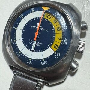 Memosail Automatic Yacht Men’s Watch Running Rare Watch
